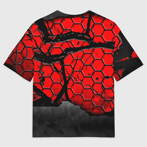 Женская футболка оверсайз Билли Айлиш готический образ / 3D-принт – фото 2