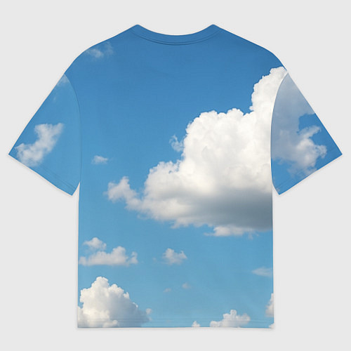 Женская футболка оверсайз Bombardino Crocodillo мем / 3D-принт – фото 2