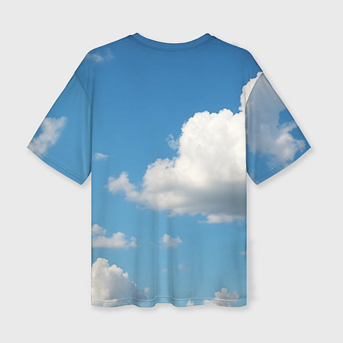 Женская футболка оверсайз Бомбардиро крокодило / 3D-принт – фото 2