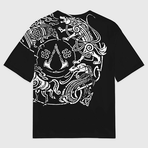 Женская футболка оверсайз Ассасин Крид Раграрек / 3D-принт – фото 2