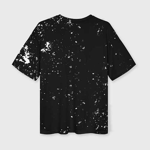 Женская футболка оверсайз Bones album - глаза / 3D-принт – фото 2