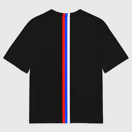 Женская футболка оверсайз Russia sports team / 3D-принт – фото 2