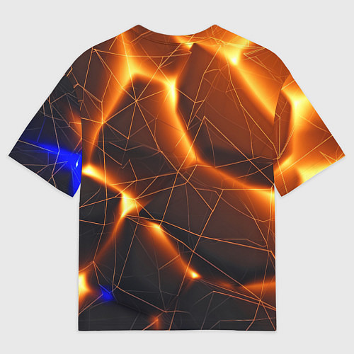 Женская футболка оверсайз Bones лого в уличном стиле / 3D-принт – фото 2