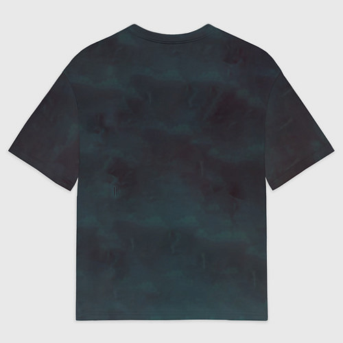 Женская футболка оверсайз The Witcher логотип / 3D-принт – фото 2