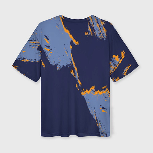 Женская футболка оверсайз Мемфис Гриззлис - логотип команды / 3D-принт – фото 2