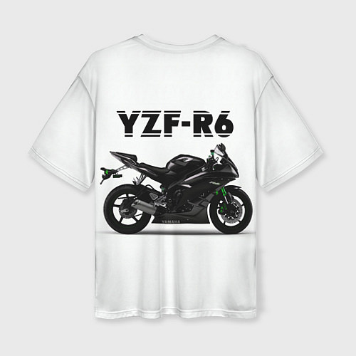 Женская футболка оверсайз Sports bikes / 3D-принт – фото 2