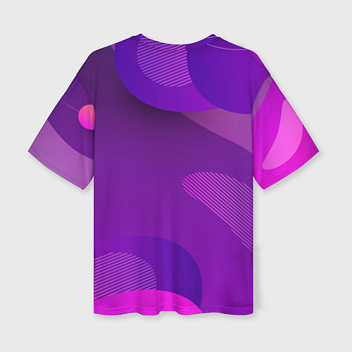 Женская футболка оверсайз XXXTentacion танцует в стиле 80х / 3D-принт – фото 2