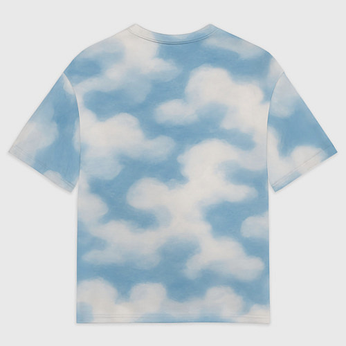 Женская футболка оверсайз Рожден для неба - орел ВДВ / 3D-принт – фото 2