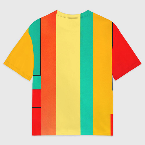 Женская футболка оверсайз Мужчина с пистолетом поп-арт / 3D-принт – фото 2