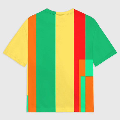 Женская футболка оверсайз Пират поп-арт / 3D-принт – фото 2