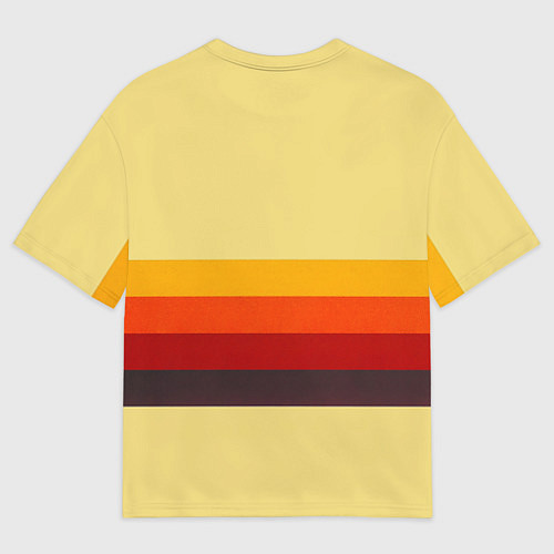 Женская футболка оверсайз Диско поцелуй поп-арт 1970-е / 3D-принт – фото 2