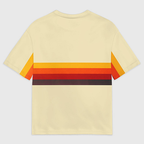 Женская футболка оверсайз Ретро автобус ЗИЛ поп-арт / 3D-принт – фото 2