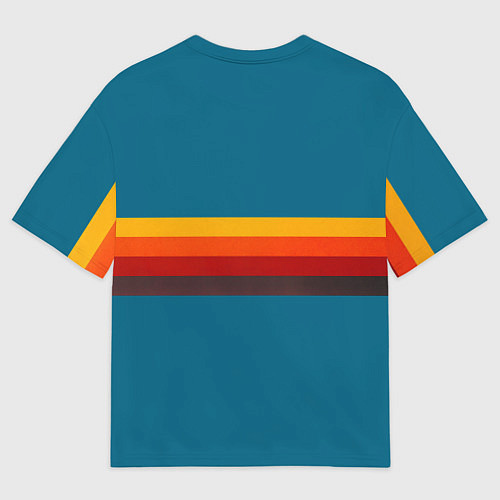 Женская футболка оверсайз Ретро автобус ЗИЛ 156 поп-арт / 3D-принт – фото 2