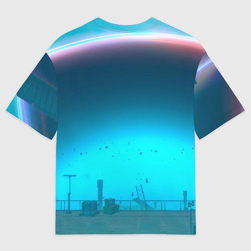 Женская футболка оверсайз Мияби дыньки мем ZZZ / 3D-принт – фото 2