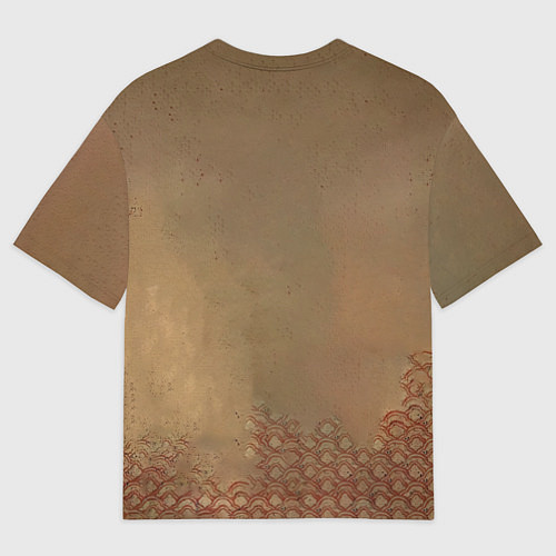 Женская футболка оверсайз Лягушка с трубкой / 3D-принт – фото 2