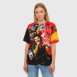 Футболка оверсайз женская Король и Шут - Я верю в чудо, цвет: 3D-принт — фото 2