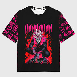 Женская футболка оверсайз Дандадан, Окарун