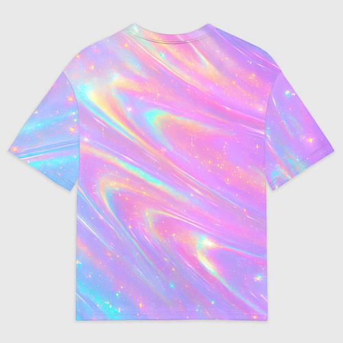 Женская футболка оверсайз Дьявол носит Пурада пародия с белой кошкой / 3D-принт – фото 2