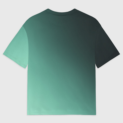 Женская футболка оверсайз Петухи - карты деньги два ствола / 3D-принт – фото 2