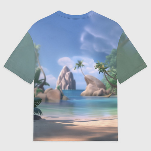 Женская футболка оверсайз Мем чотко Цыпа Джо / 3D-принт – фото 2