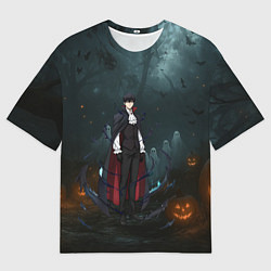 Футболка оверсайз женская Вампир Сон Джин-Ву - Поднятие уровня в одиночку ан, цвет: 3D-принт