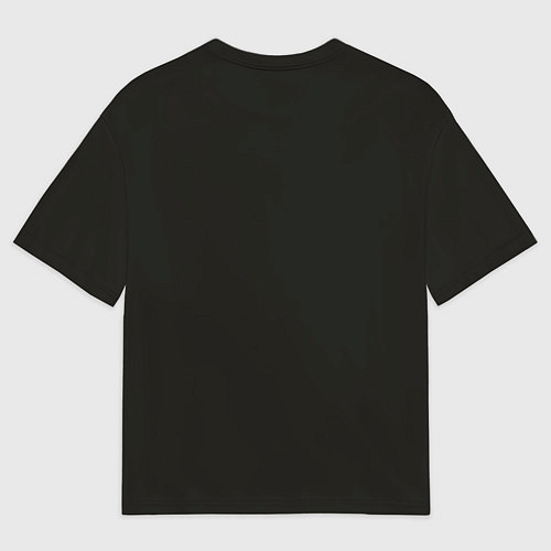 Женская футболка оверсайз Осенние гуси / 3D-принт – фото 2