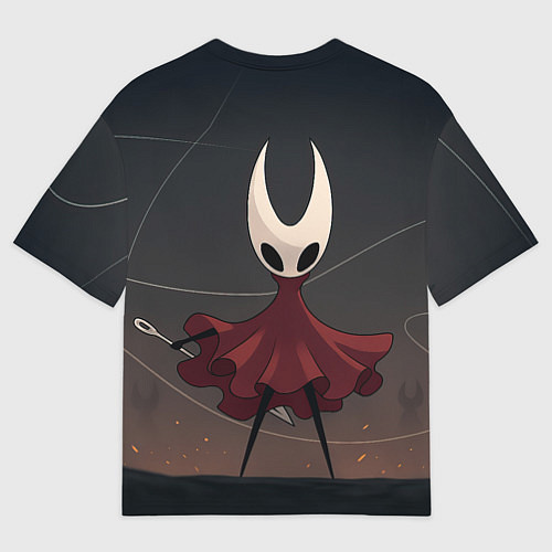 Женская футболка оверсайз Hollow Knight - Silksong / 3D-принт – фото 2