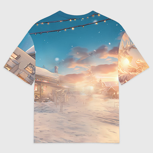 Женская футболка оверсайз Удивленная лошадь в очках / 3D-принт – фото 2