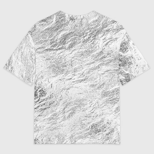 Женская футболка оверсайз Вегвизир - компас рун в виде става / 3D-принт – фото 2