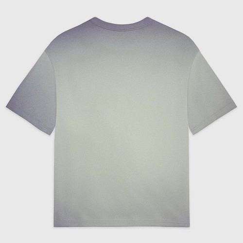 Женская футболка оверсайз Атакующий ястреб / 3D-принт – фото 2