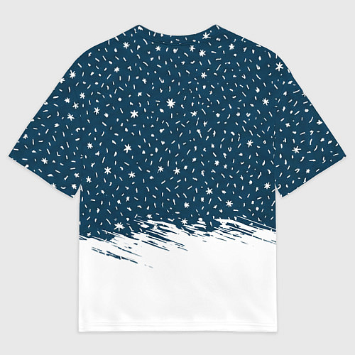 Женская футболка оверсайз Кот Бендер и огненный конь - 2026 / 3D-принт – фото 2