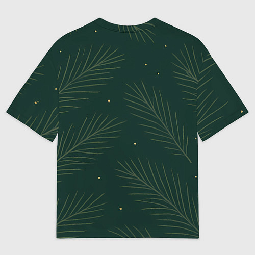 Женская футболка оверсайз Милая лошадка с колпаком / 3D-принт – фото 2