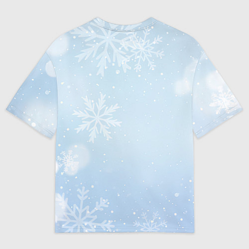 Женская футболка оверсайз Подарок от гнома / 3D-принт – фото 2