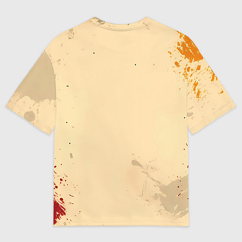 Женская футболка оверсайз Задумчивая лошадь / 3D-принт – фото 2