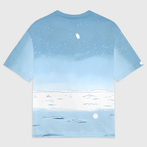 Женская футболка оверсайз Сердитая лошадка 2026 / 3D-принт – фото 2