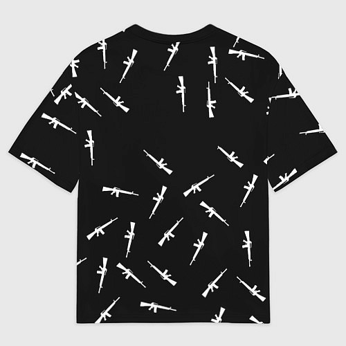 Женская футболка оверсайз Ювентус армейский стиль / 3D-принт – фото 2