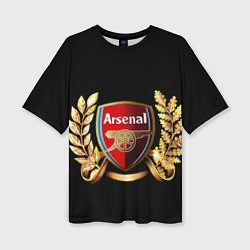 Женская футболка оверсайз Arsenal