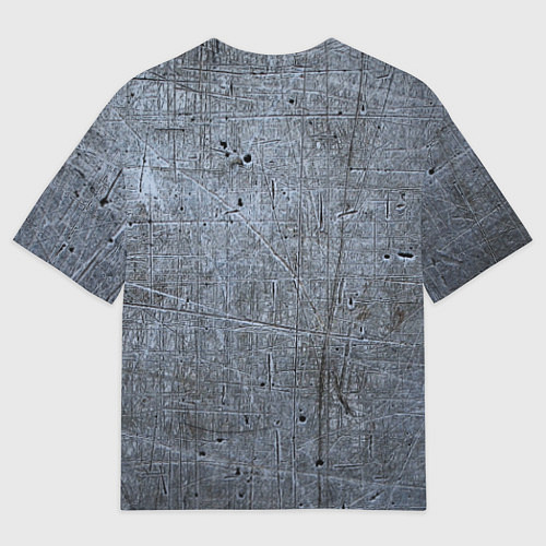 Женская футболка оверсайз Barcelona / 3D-принт – фото 2