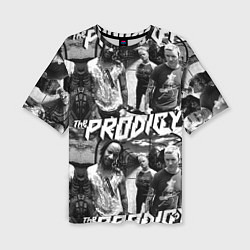 Женская футболка оверсайз The Prodigy