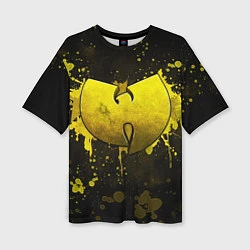 Женская футболка оверсайз Wu-Tang Clan: Yellow