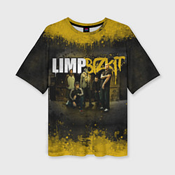 Женская футболка оверсайз Limp Bizkit: Gold Street