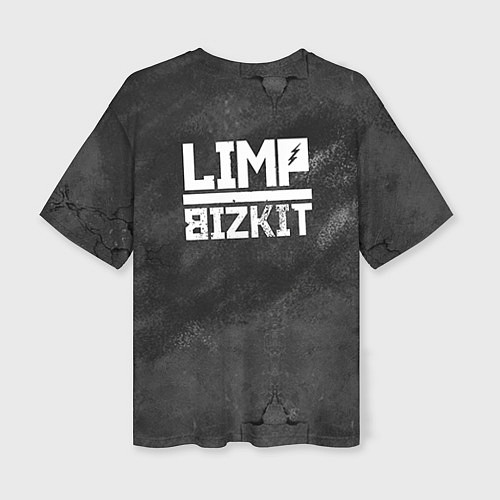 Женская футболка оверсайз Limp Bizkit: Rock in to you / 3D-принт – фото 2