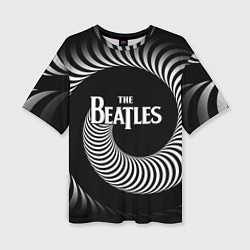 Футболка оверсайз женская The Beatles: Stereo Type, цвет: 3D-принт