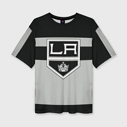 Женская футболка оверсайз Los Angeles Kings