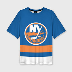 Женская футболка оверсайз New York Islanders