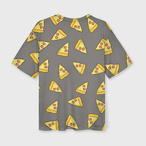 Женская футболка оверсайз No drama / 3D-принт – фото 2