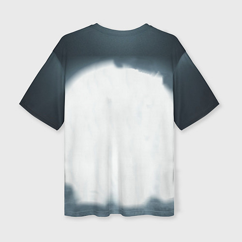 Женская футболка оверсайз Малдер и Скалли / 3D-принт – фото 2