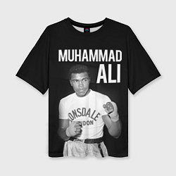 Футболка оверсайз женская Muhammad Ali, цвет: 3D-принт