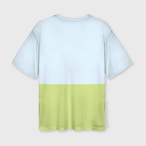 Женская футболка оверсайз Мамуля / 3D-принт – фото 2
