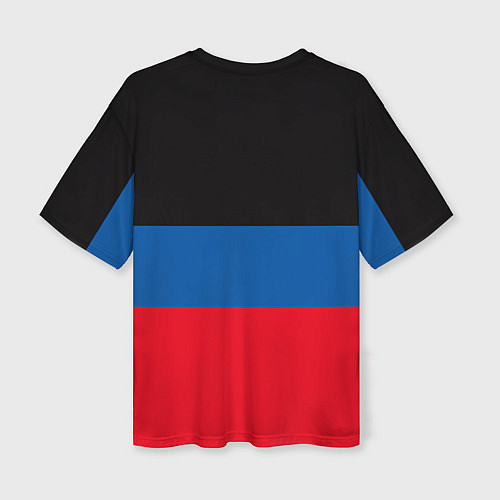 Женская футболка оверсайз Донецкая народная республика / 3D-принт – фото 2